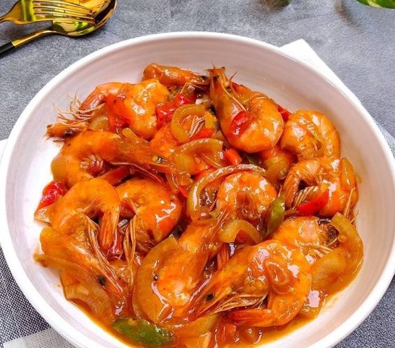 udang saus padang